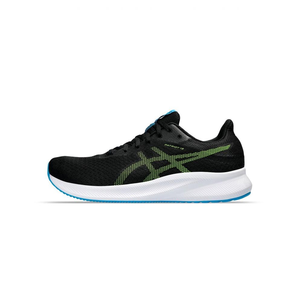 Tenis Asics Patriot 13 Negros con Amarillo para Hombre $1,599