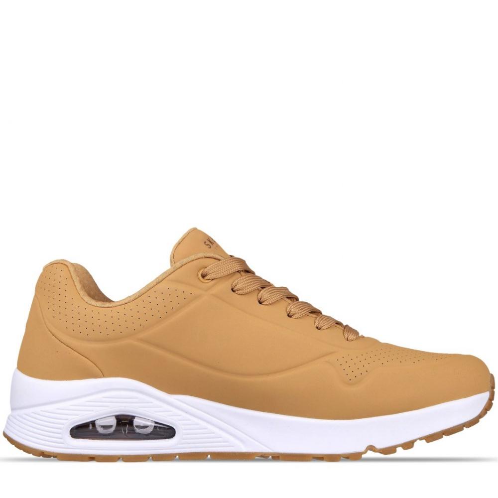 Foto 2 | Tenis Skechers Uno Marrón Claro para Hombre