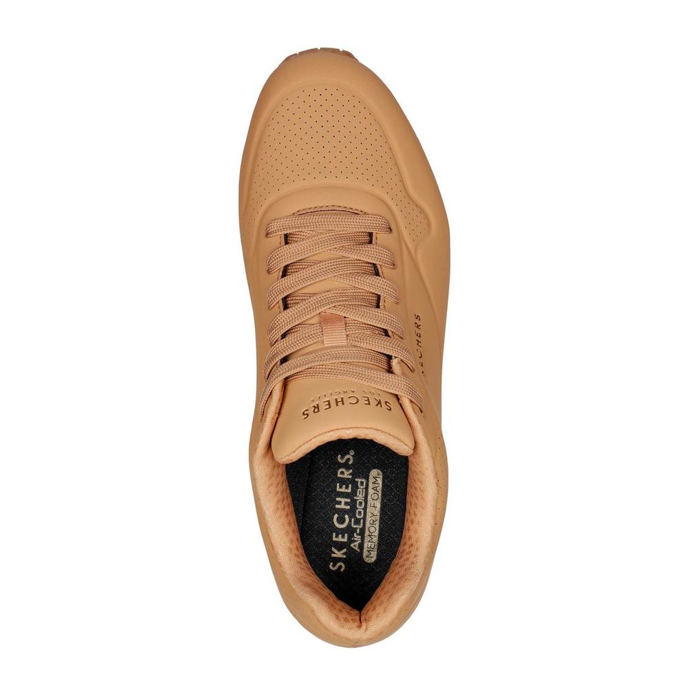 Foto 5 pulgar | Tenis Skechers Uno Marrón Claro para Hombre