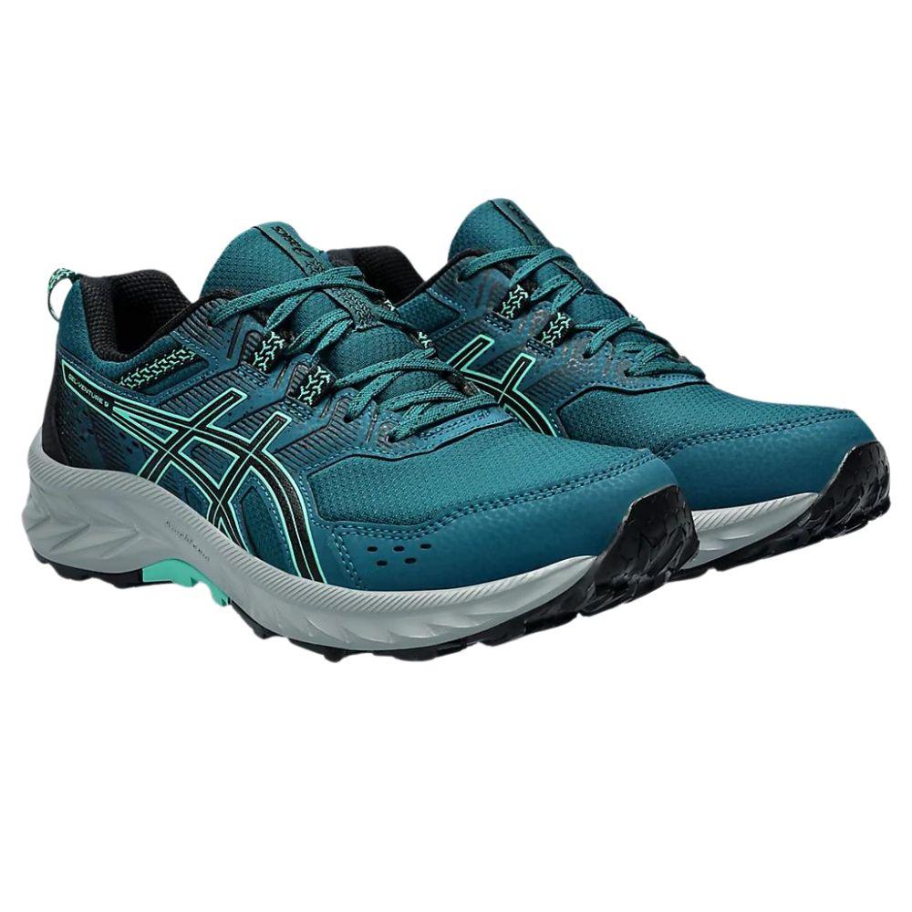 Foto 3 pulgar | Tenis Asics Gel-Venture 9 Trail Running Azules para Mujer