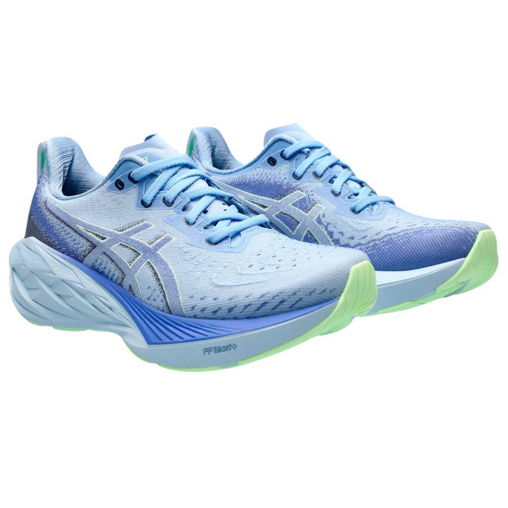 Foto 3 pulgar | Tenis Asics Novablast 4 Running Azul Cielo para Mujer