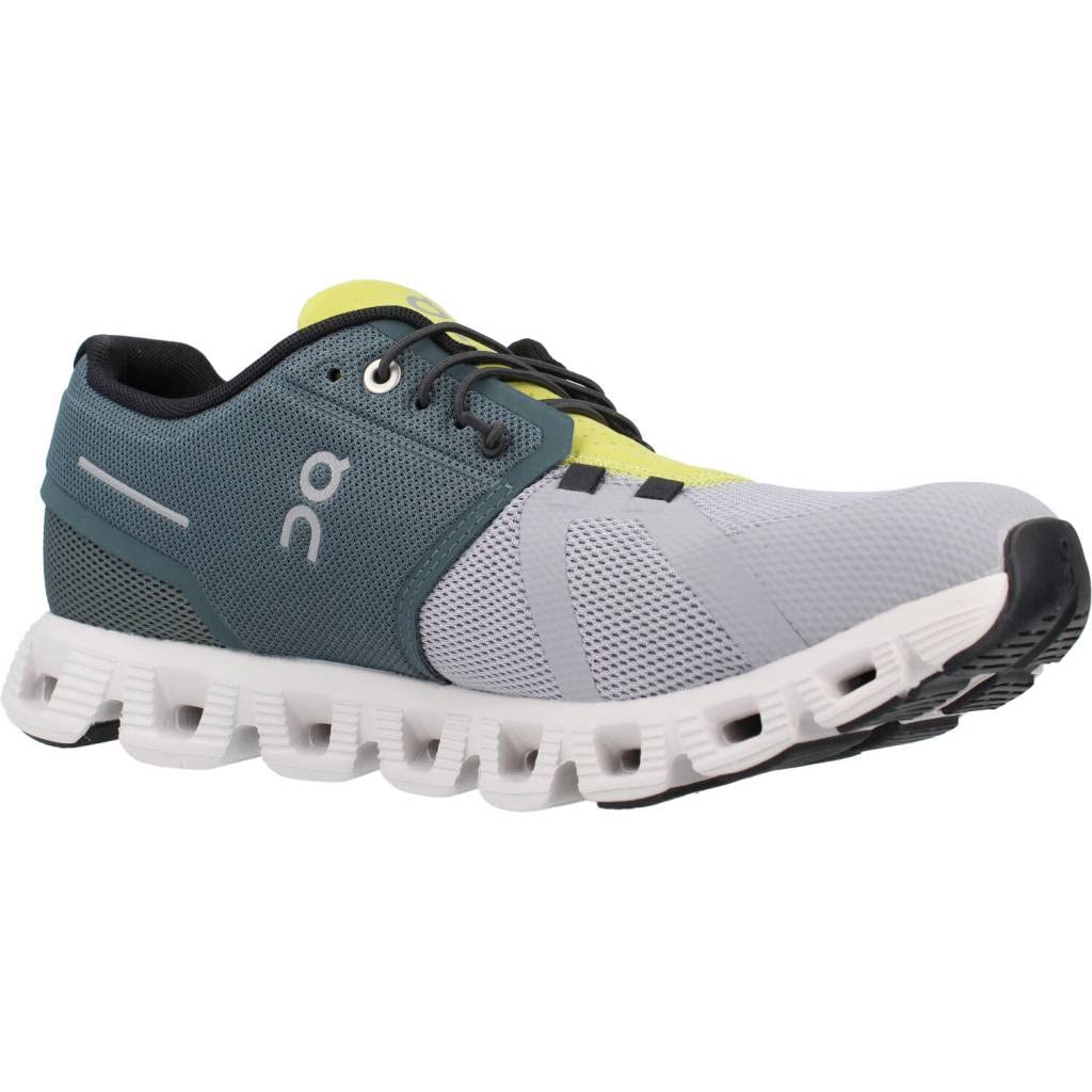 Foto 5 | Tenis On Cloud 5 Olive Alloy para Hombre - Venta Internacional