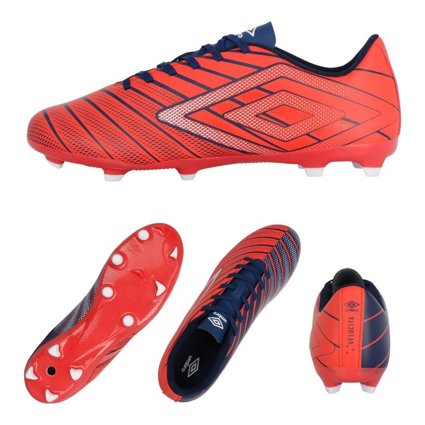 Foto 3 pulgar | Botín de Fútbol Umbro Classico 12 Fg Azul para Hombre - Venta Internacional