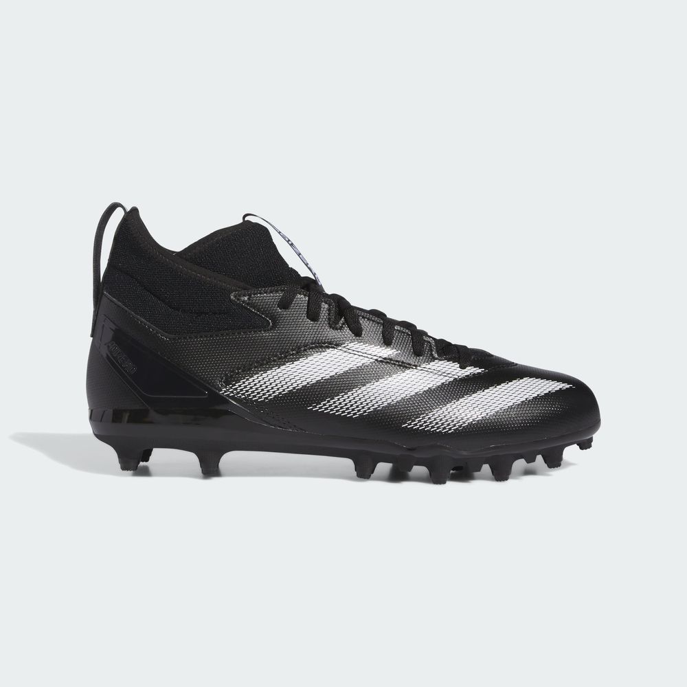 Foto 2 | Calzado de Fútbol Americano Adizero Impact.2 Adidas Negro para Hombre