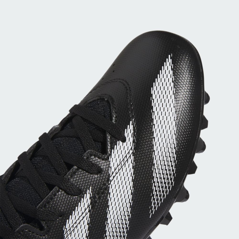 Foto 8 | Calzado de Fútbol Americano Adizero Impact.2 Adidas Negro para Hombre