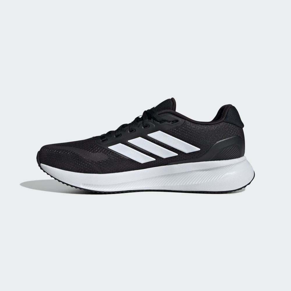 Foto 3 | Tenis de Entrenamiento Runfalcon 5 Adidas Negro para Hombre