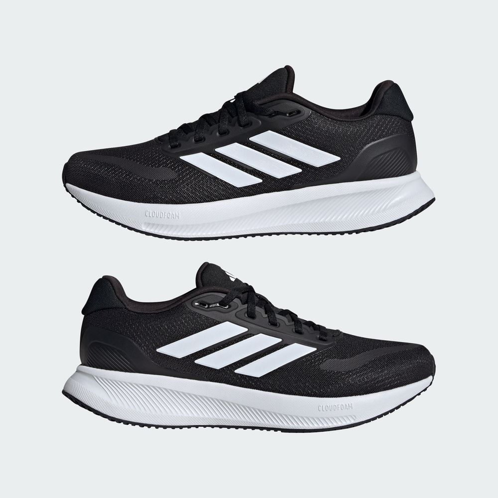 Foto 9 pulgar | Tenis de Entrenamiento Runfalcon 5 Adidas Negro para Hombre