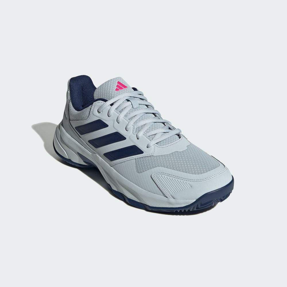 Foto 7 pulgar | Tenis Adidas Courtjam Control 3 Azules para Hombre