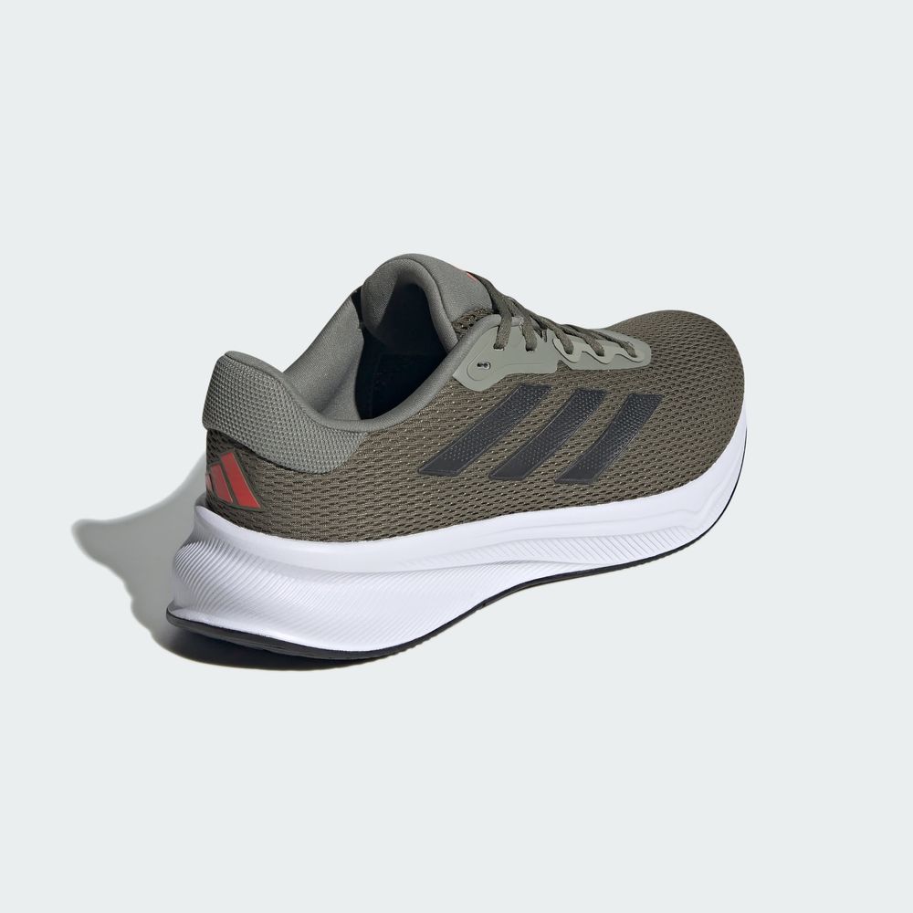 Foto 8 pulgar | Tenis Response Adidas Verde Hombre