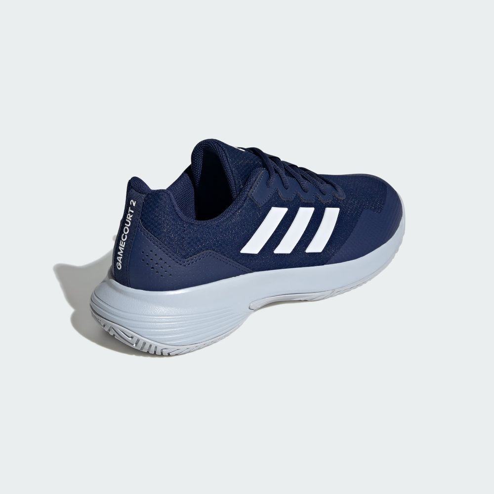 Foto 8 pulgar | Tenis Adidas Gamecourt 2.0 Azul para Hombre