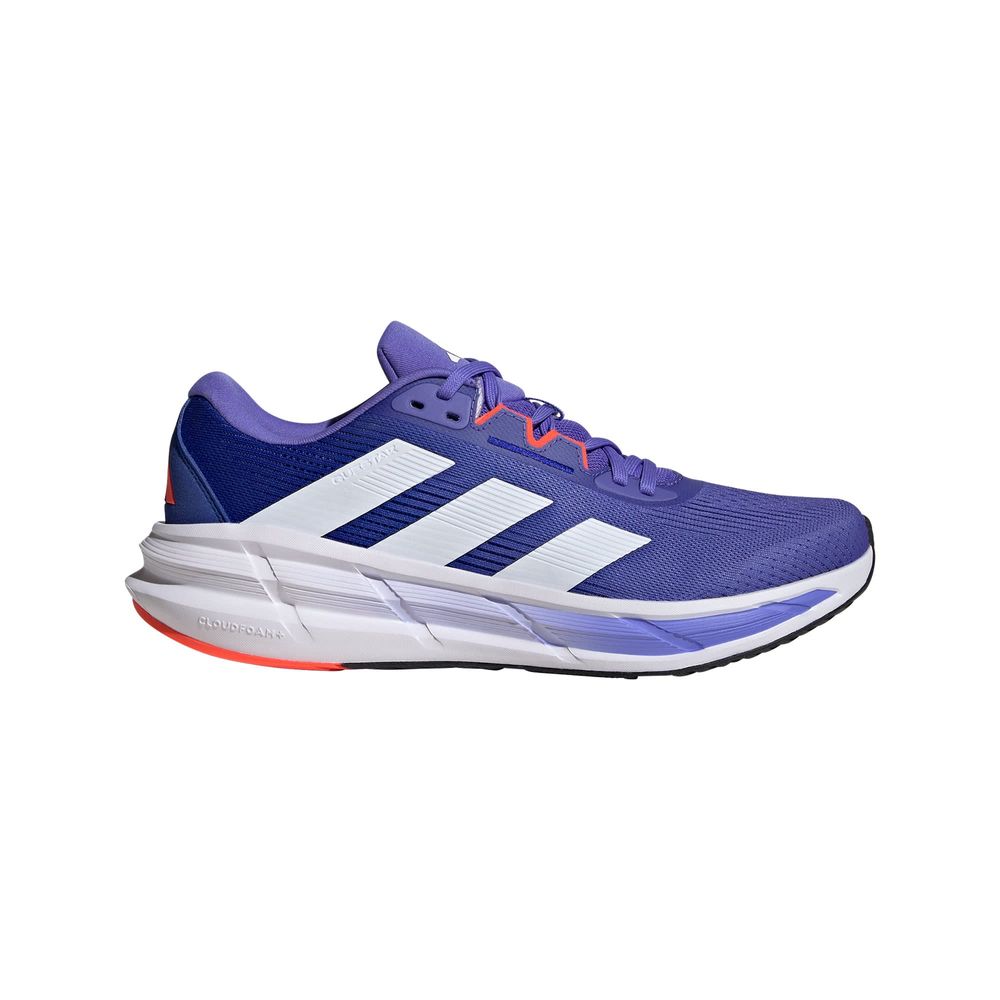 Foto 2 pulgar | Tenis de Running Adidas Questar 3 Azules para Hombre