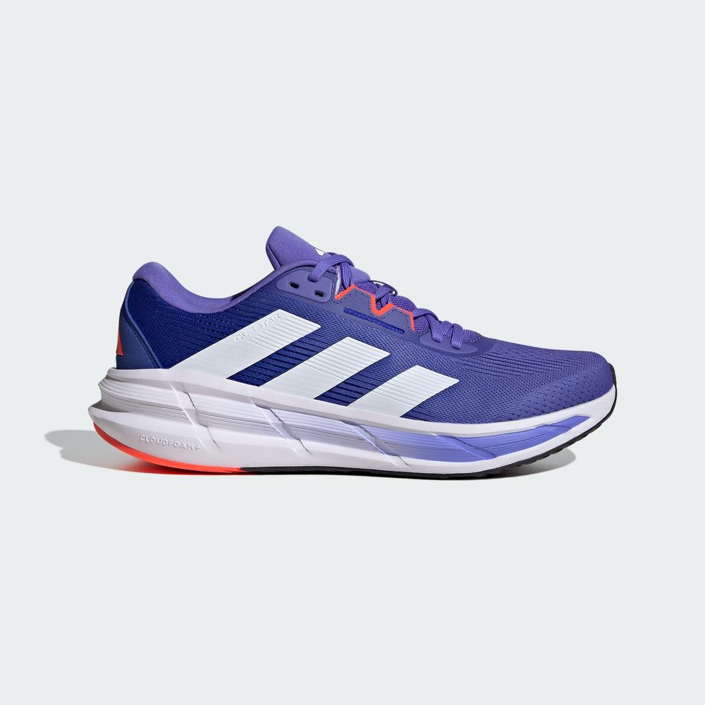 Foto 2 | Tenis de Running Adidas Questar 3 Azules para Hombre