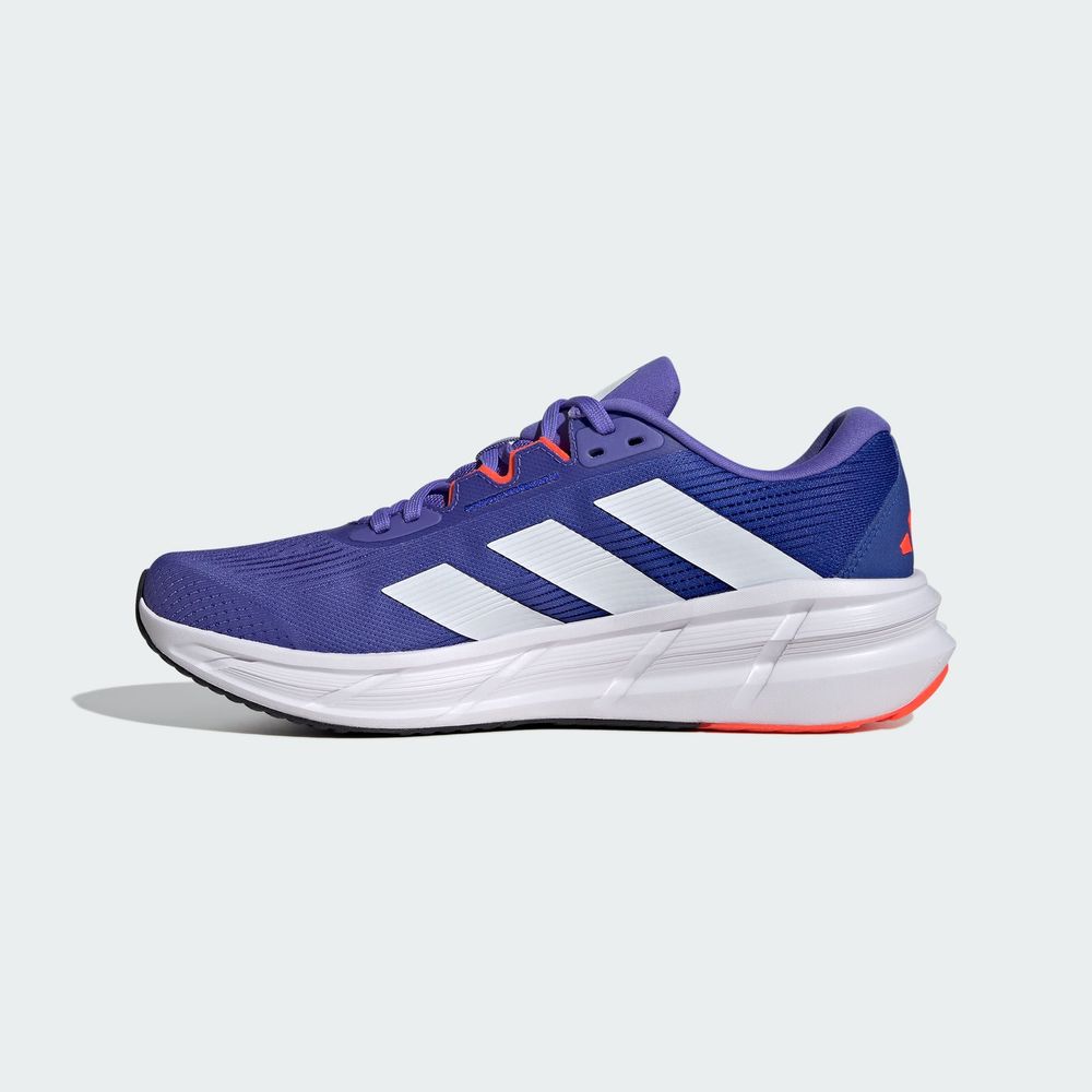 Foto 4 pulgar | Tenis de Running Adidas Questar 3 Azules para Hombre