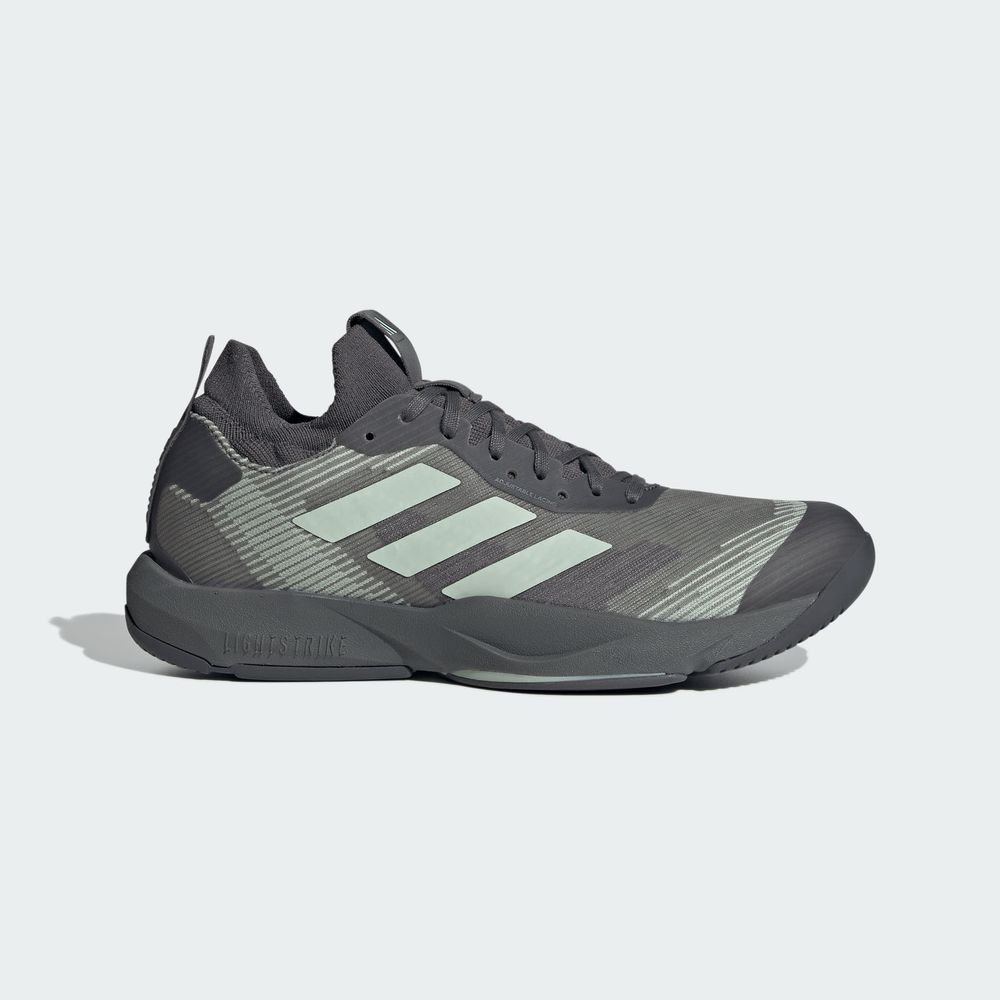 Foto 3 pulgar | Tenis Adidas Rapidmove ADV Grises para Hombre