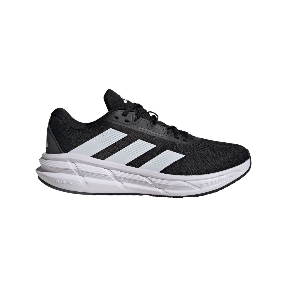 Tenis de Running Questar 3 Adidas Negro para Hombre