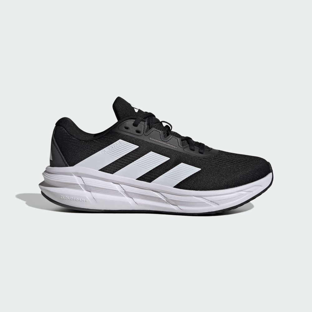 Foto 2 | Tenis de Running Questar 3 Adidas Negro para Hombre