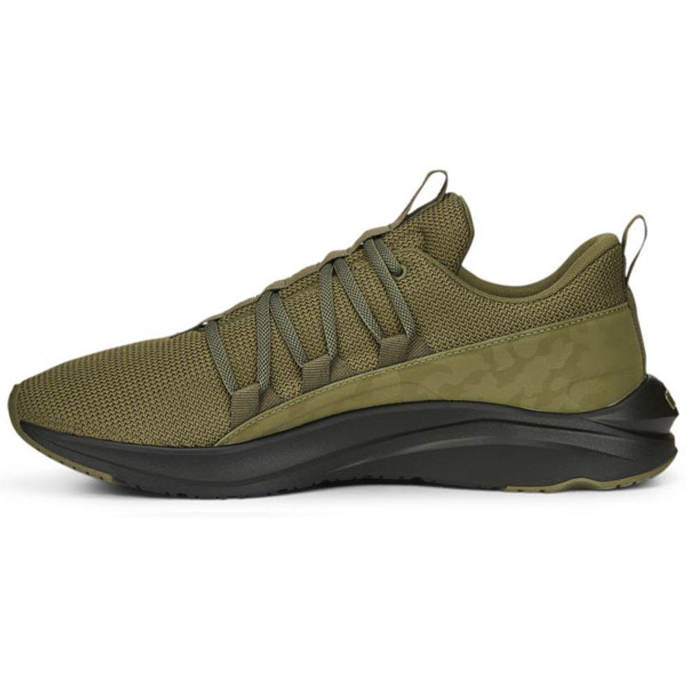 Foto 3 pulgar | Tenis Puma Softride One4all Camo Verde para Hombre