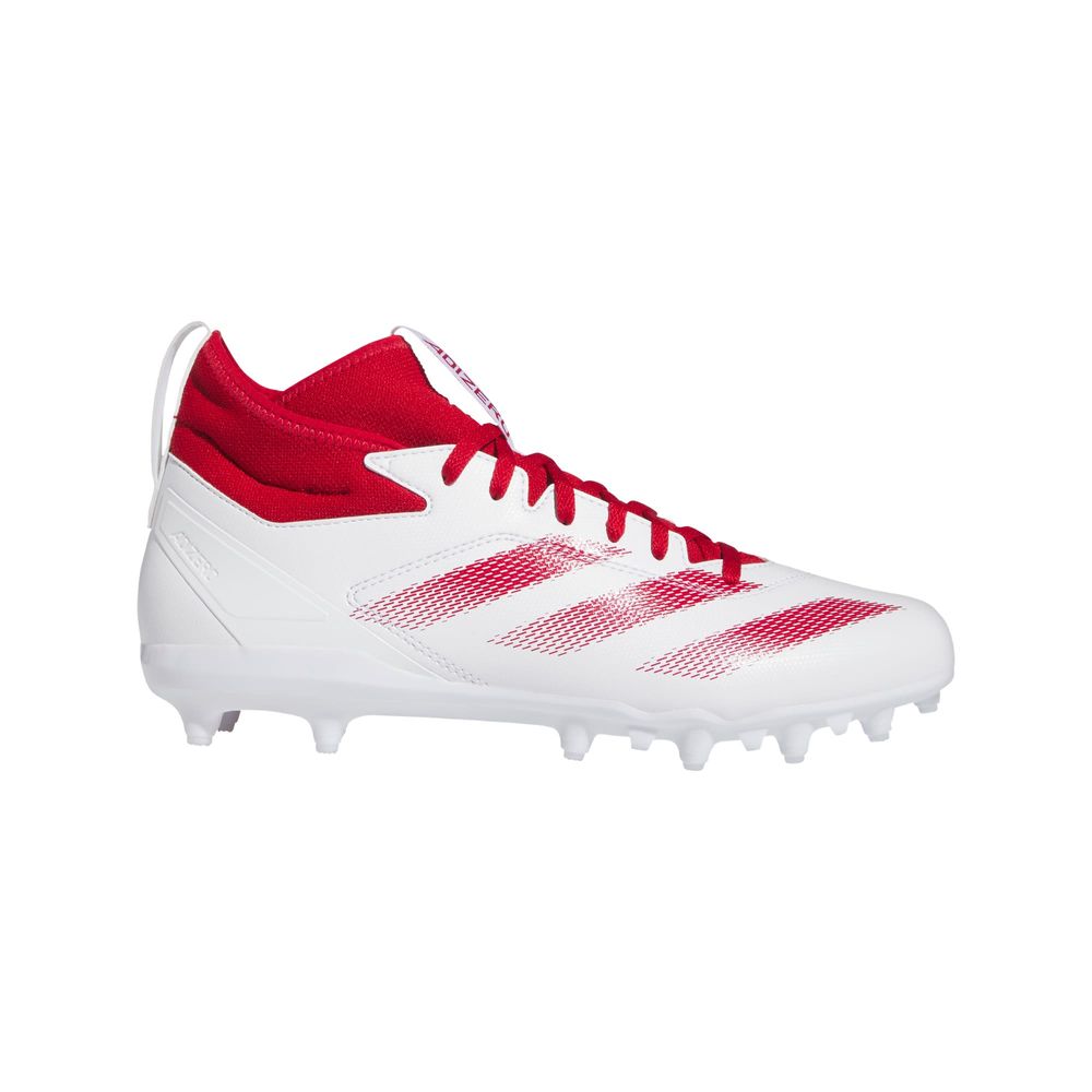 Calzado De Fútbol Americano Adizero Impact.2 Adidas Blanco Hombre