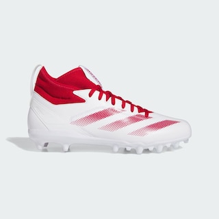 Foto 2 | Calzado De Fútbol Americano Adizero Impact.2 Adidas Blanco Hombre