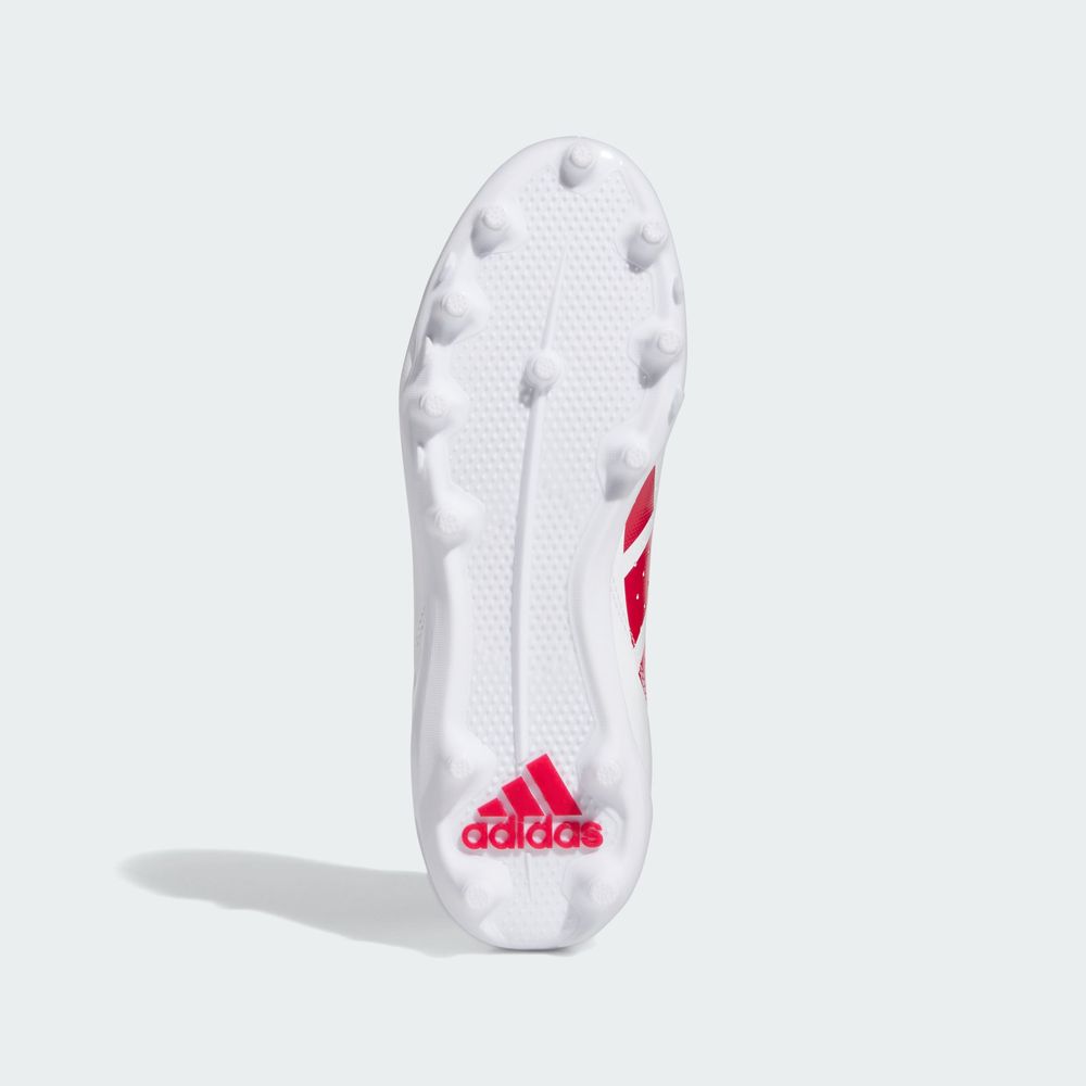 Foto 5 | Calzado De Fútbol Americano Adizero Impact.2 Adidas Blanco Hombre