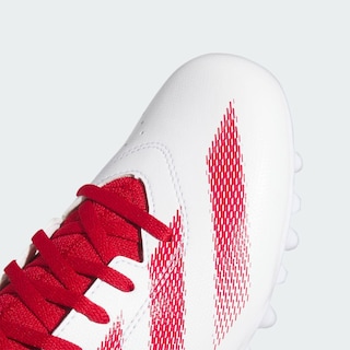 Foto 8 | Calzado De Fútbol Americano Adizero Impact.2 Adidas Blanco Hombre