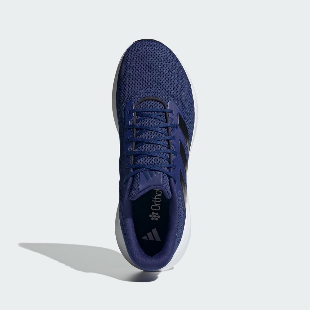 Foto 4 | Tenis Response Runner Adidas Azul Unisex