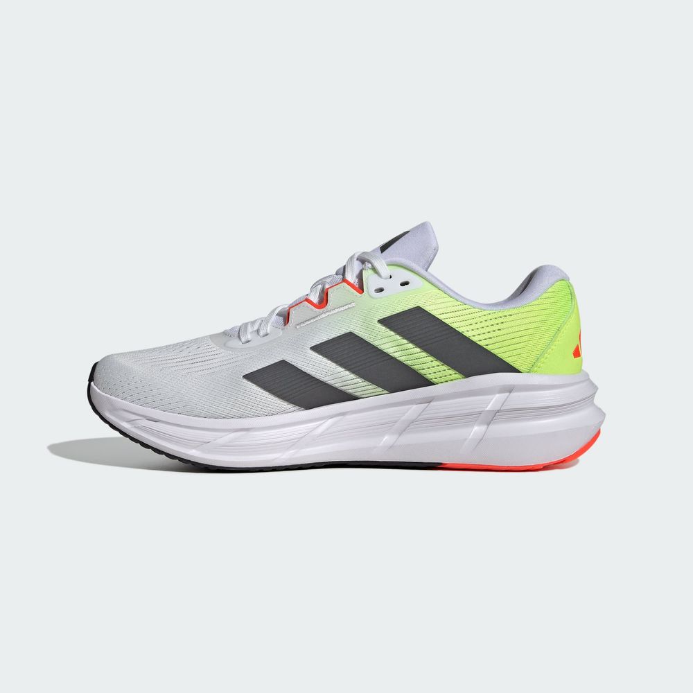 Foto 4 pulgar | Tenis de Running Questar 3 Adidas Blancos para Hombre