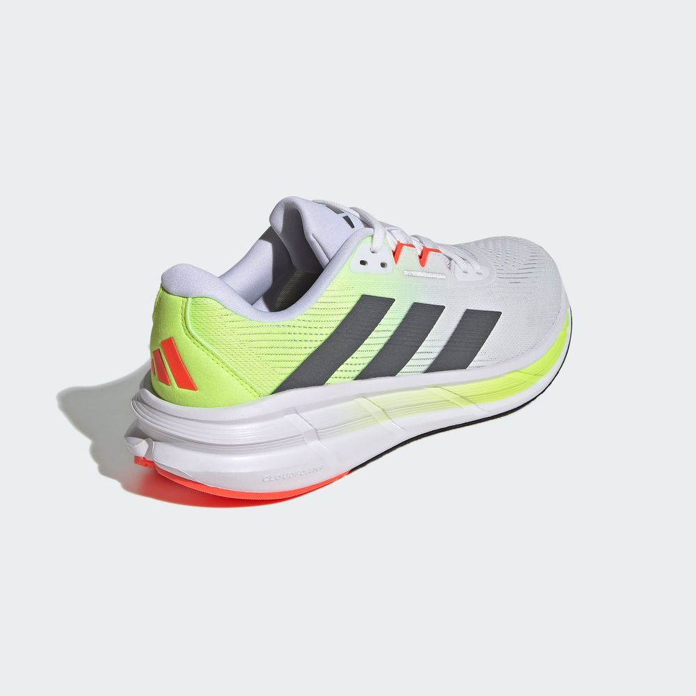 Foto 7 | Tenis de Running Questar 3 Adidas Blancos para Hombre