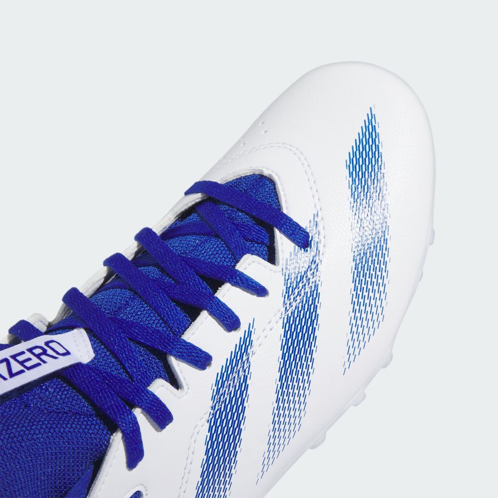 Foto 8 | Calzado De Fútbol Americano Adizero Impact.2 Adidas Blanco Hombre