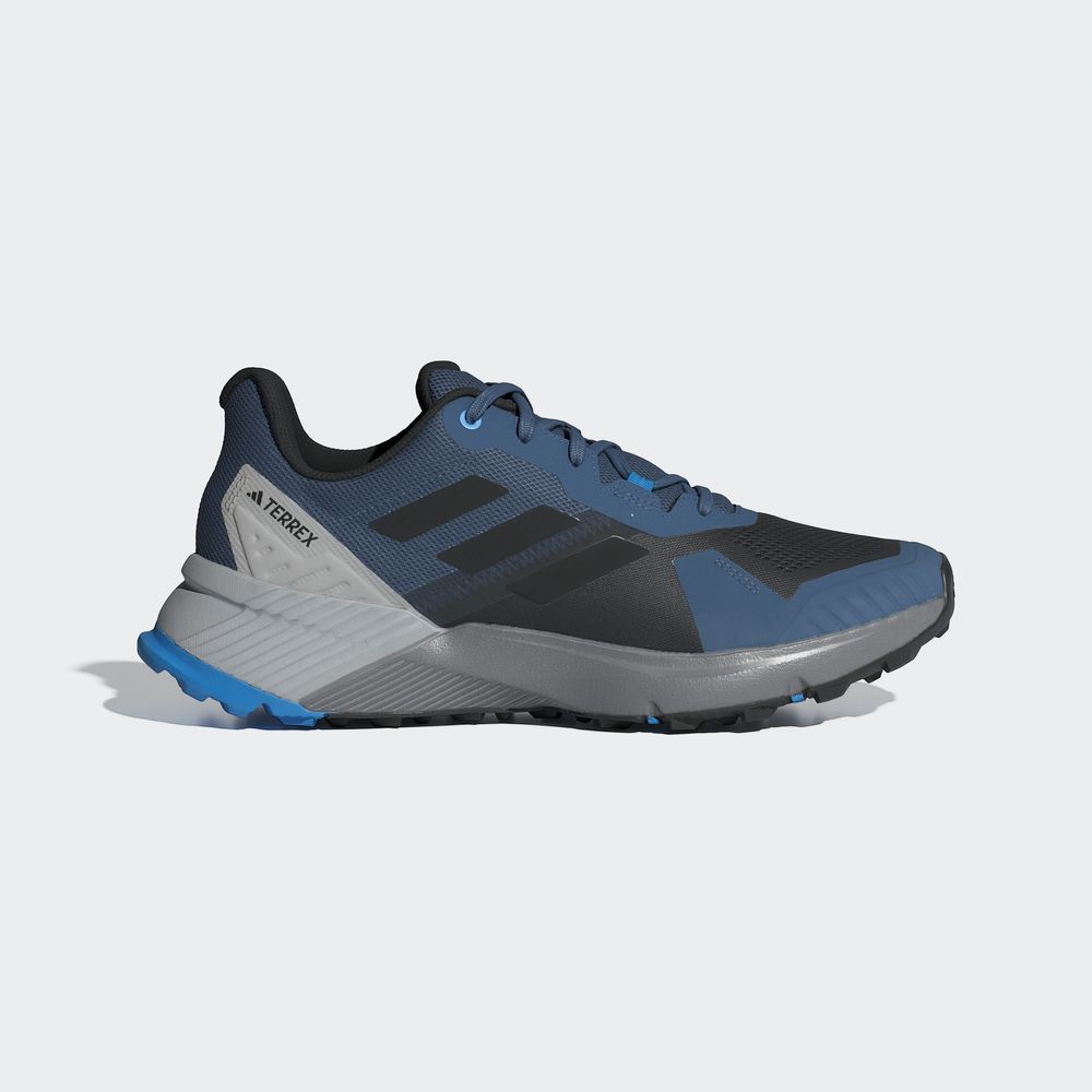 Foto 3 pulgar | Tenis de Trail Running Terrex Soulstride Adidas Azul para Hombre