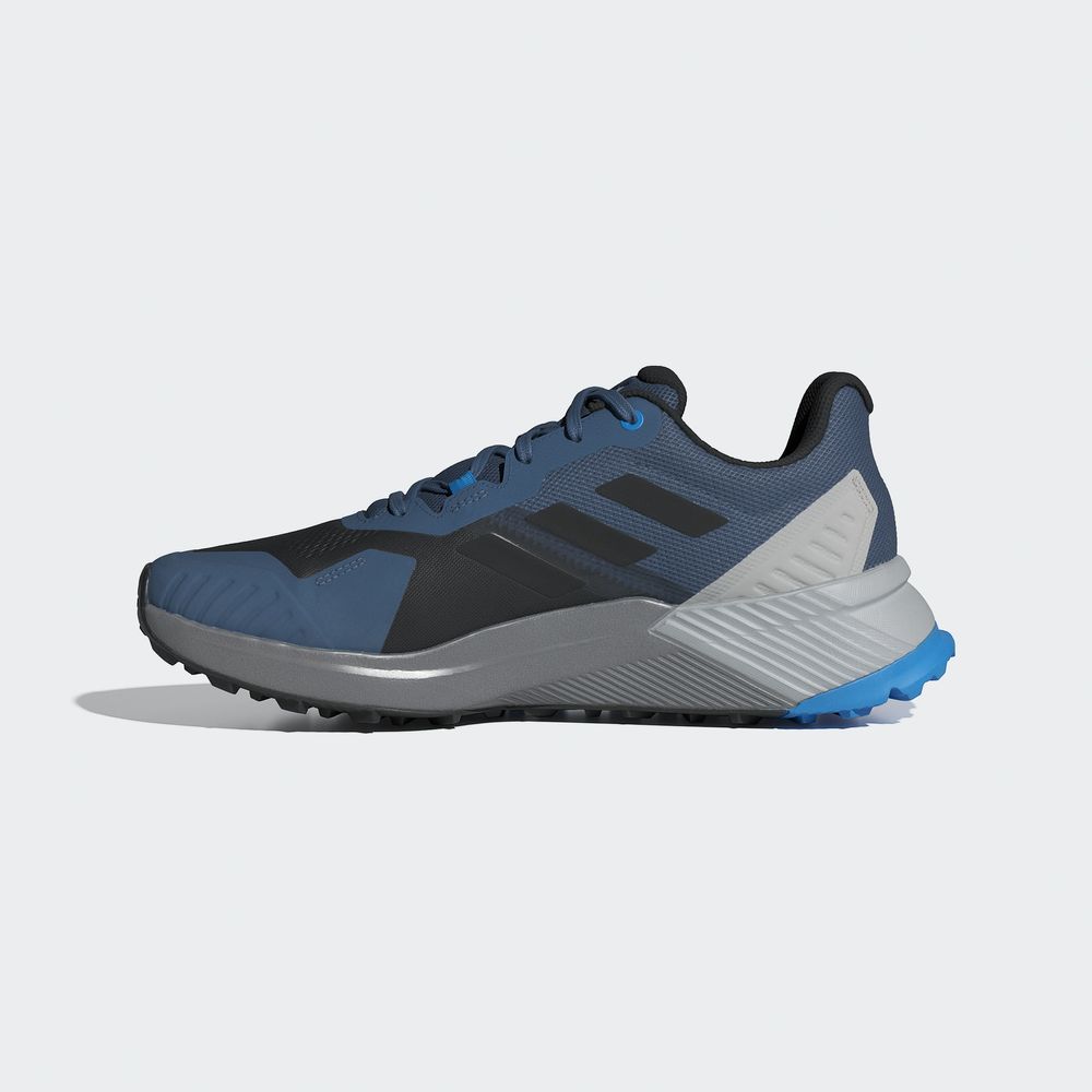 Foto 4 pulgar | Tenis de Trail Running Terrex Soulstride Adidas Azul para Hombre