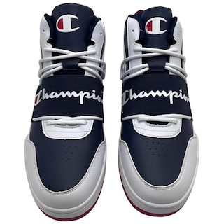 Foto 4 | Tenis Champion Court Band Mid Blanco para Hombre