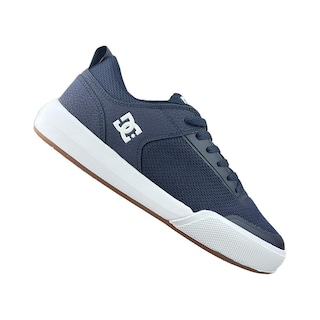 Foto 2 | Tenis Para Hombre Comodos Azul Blanco Dc Shoes Transit Azul Marino