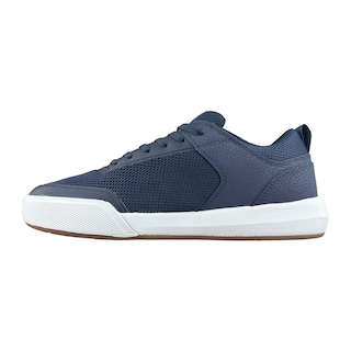Foto 3 | Tenis Para Hombre Comodos Azul Blanco Dc Shoes Transit Azul Marino