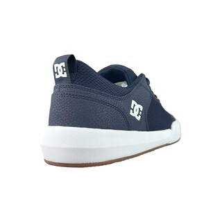 Foto 4 | Tenis Para Hombre Comodos Azul Blanco Dc Shoes Transit Azul Marino