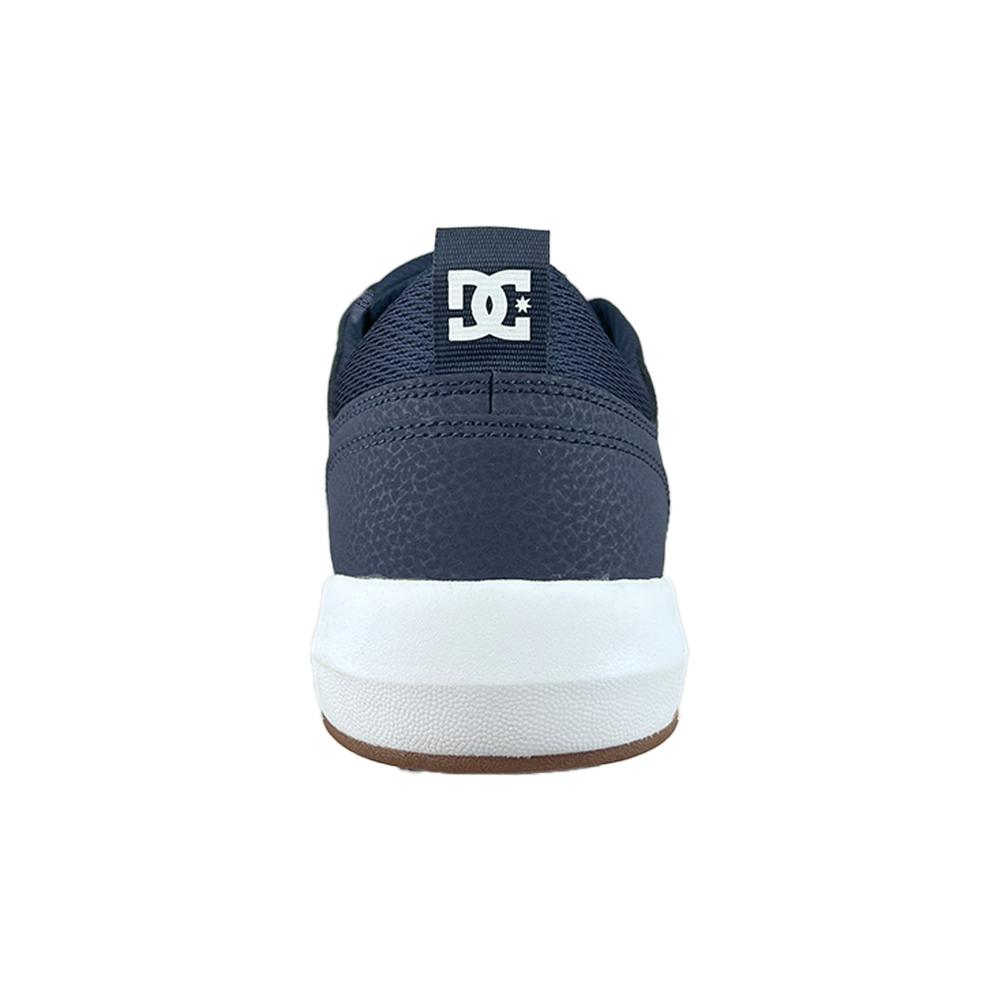 Foto 6 | Tenis Para Hombre Comodos Azul Blanco Dc Shoes Transit Azul Marino