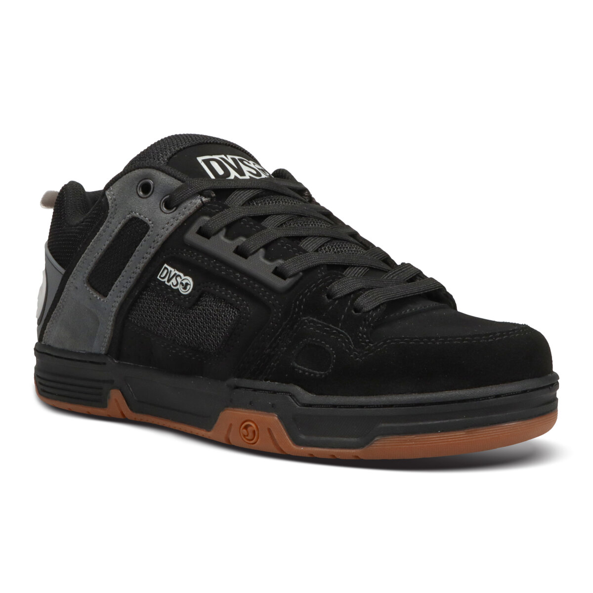 Tenis Dvs Comanche 034 Negros de Gamuza para Skateboarding