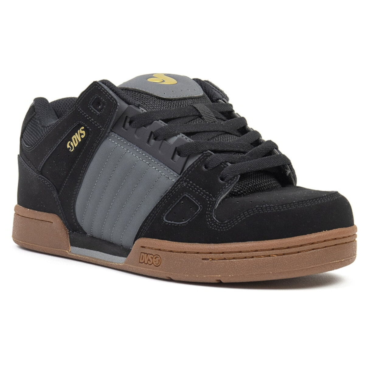 Foto 2 pulgar | Tenis Dvs Celsius 964 Black Castlerock Gum Nubuck para Skateboarding