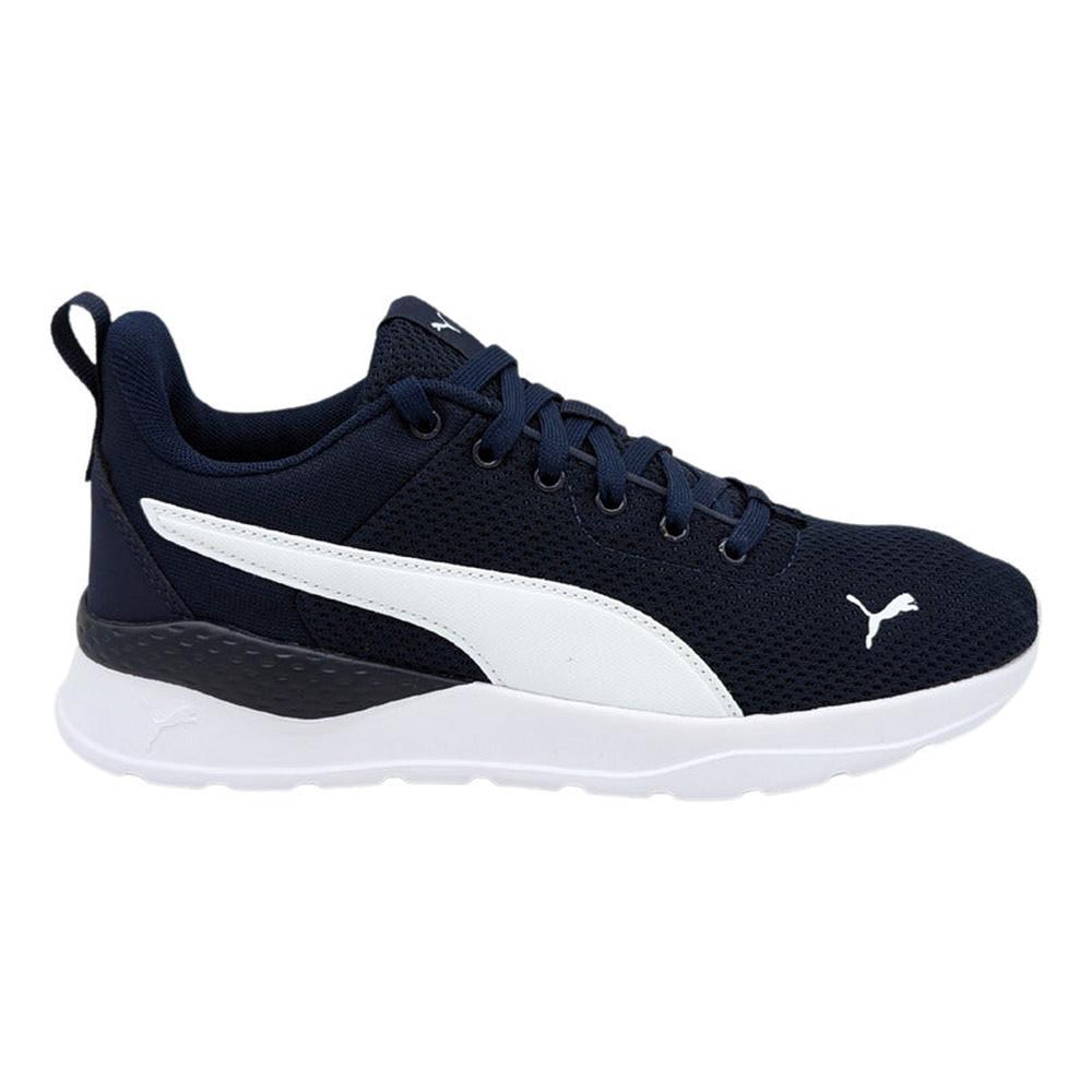 Tenis Puma Anzarun Lite Joven 37112805 Textil Azul Original