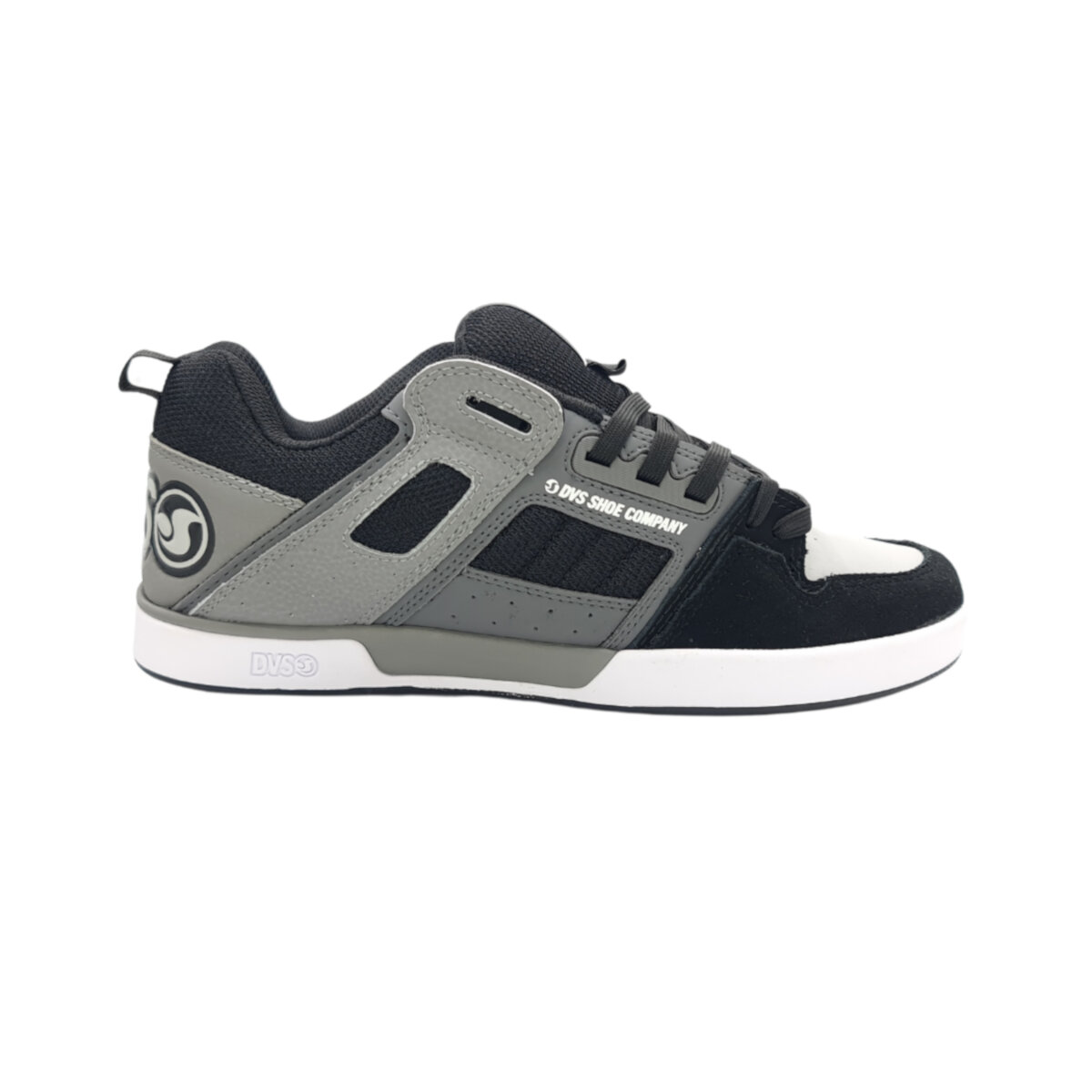 Foto 3 pulgar | Tenis DVS Comanche 2.0+ 013 Charcoal Gray Black Nubuck de Skateboarding para Hombre