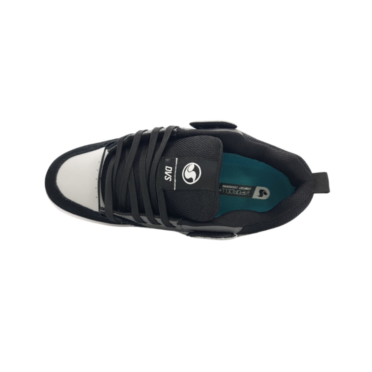 Foto 6 pulgar | Tenis DVS Comanche 2.0+ 013 Charcoal Gray Black Nubuck de Skateboarding para Hombre