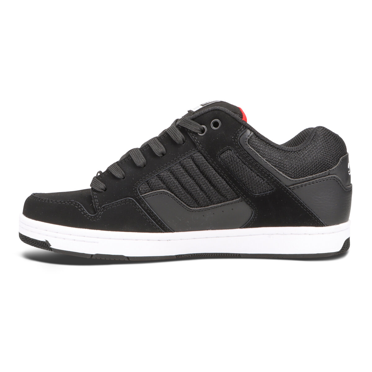 Foto 4 pulgar | Tenis DVS Enduro 125 041 Black White Red Nubuck de Skateboarding para Hombre