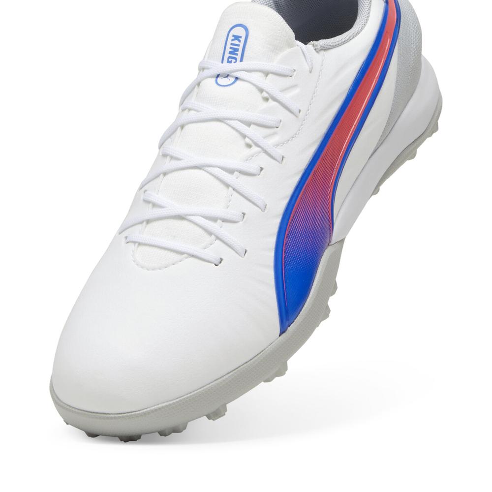 Foto 5 pulgar | Tenis para Fútbol Rápido Puma King Match Blanco Unisex