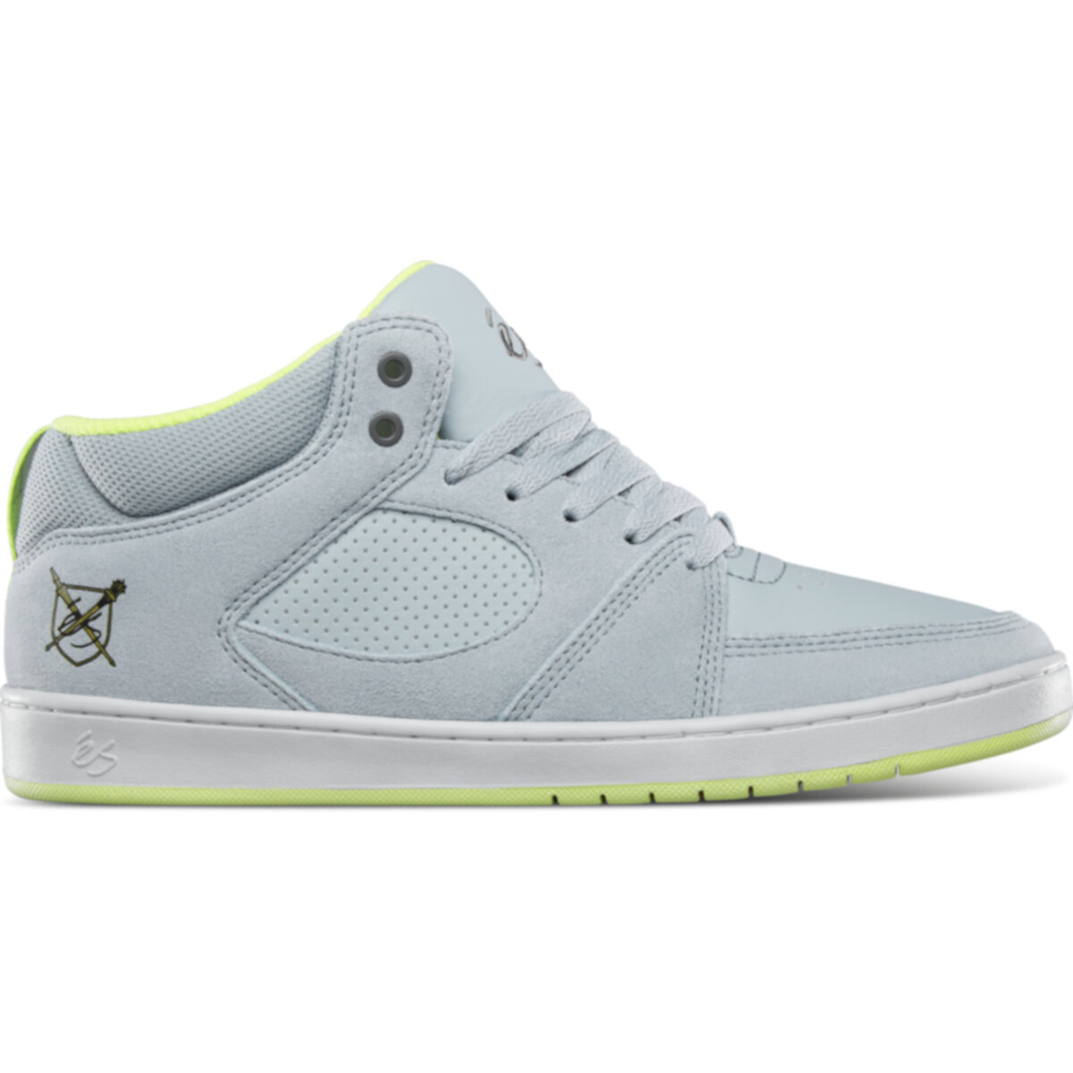 Foto 5 pulgar | Tenis Es Accel Slim Mid 436 Blue Grey White Para Skateboarding