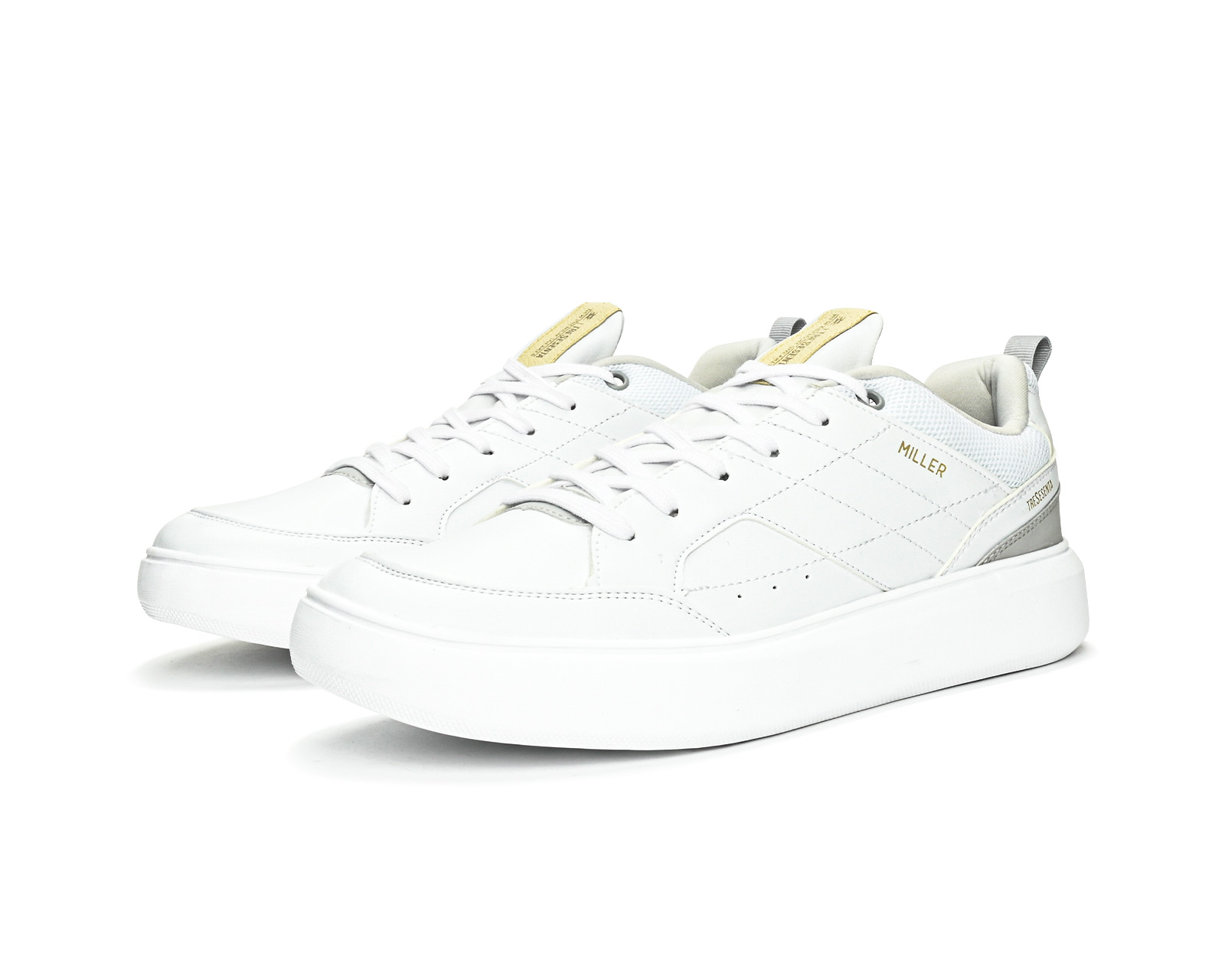 Tenis 360 Footwear Miller Casuales color Blanco