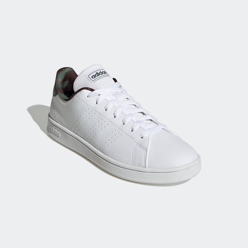 Foto 7 pulgar | Tenis Adidas Advantage Base Court Lifestyle Blancos para Hombre