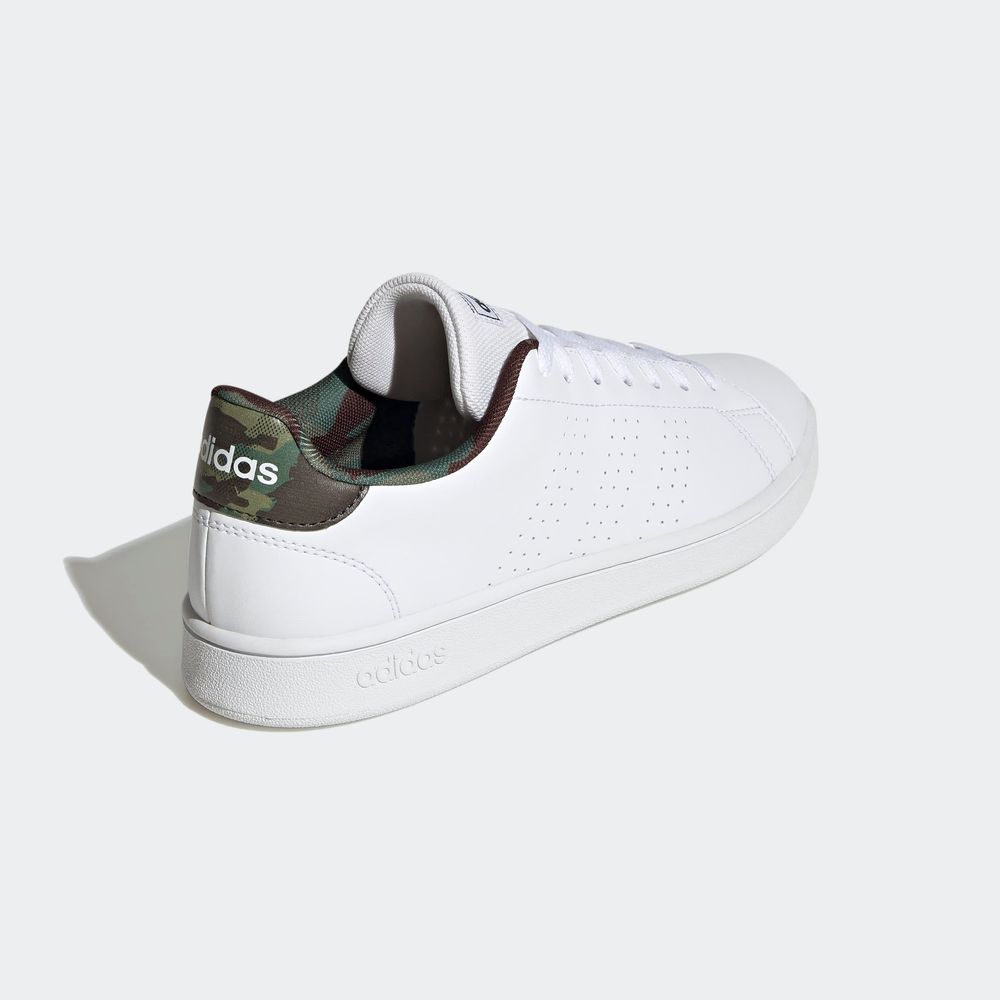 Foto 8 pulgar | Tenis Adidas Advantage Base Court Lifestyle Blancos para Hombre
