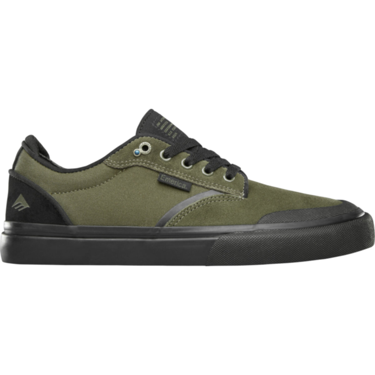 Foto 4 pulgar | Tenis Emerica Dickson X Six Feet Above 520 Od Black Para Skateboarding