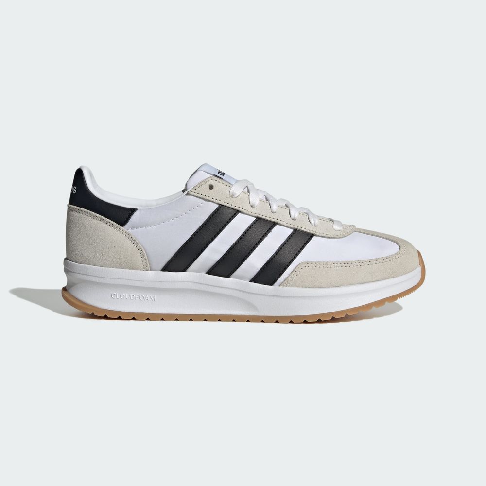 Foto 2 | Tenis Run 72 Adidas Blanco Hombre