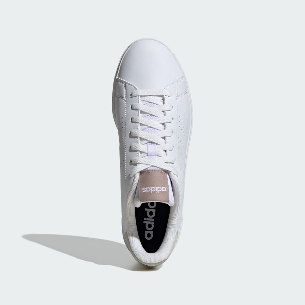 Foto 5 pulgar | Tenis Adidas Advantage Base 2.0 Blancos para Hombre